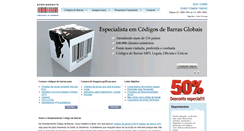 Desktop Screenshot of codigodebarrasean.com
